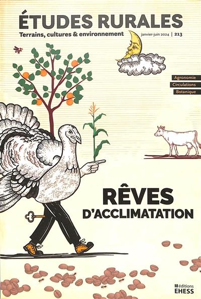 Etudes rurales, n° 213. Rêves d'acclimatation