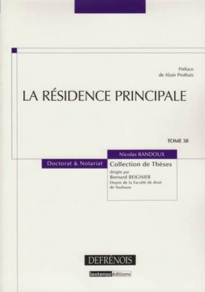 La résidence principale