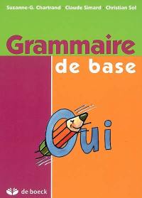 Grammaire de base