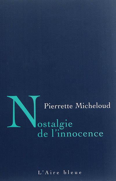 Nostalgie de l'innocence