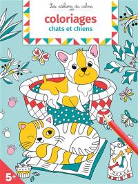 Coloriages chats et chiens