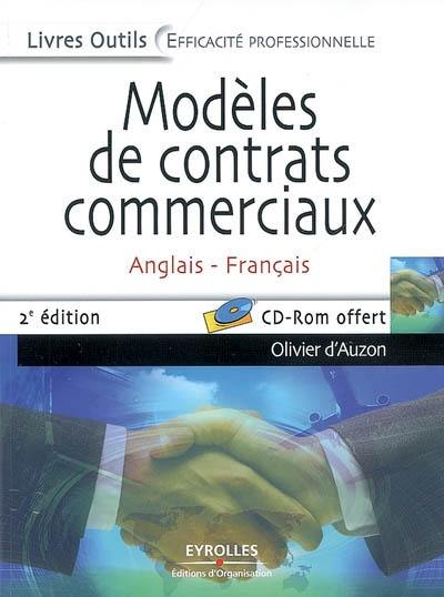 Modèles de contrats commerciaux : anglais-français