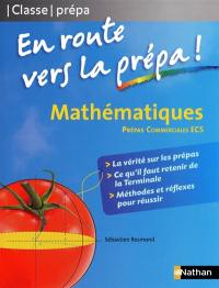 Mathématiques, prépas commerciales ECS : en route vers la prépa !