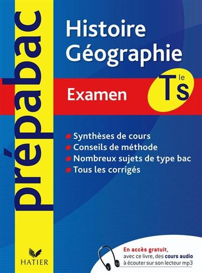 Histoire géographie Tle S : examen