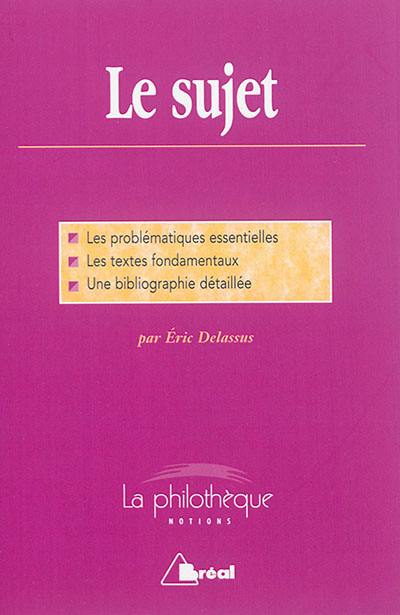 Le sujet : dissertation