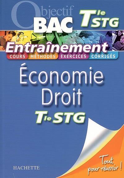 Economie droit terminale STG