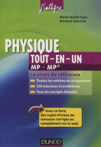 Physique tout-en-un MP, MP* : le cours de référence