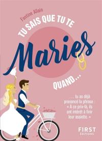 Tu sais que tu te maries quand... : tu as déjà prononcé la phrase "A ce prix-là, ils ont intérêt à finir leur assiette"