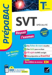 SVT spécialité terminale générale : nouveau bac