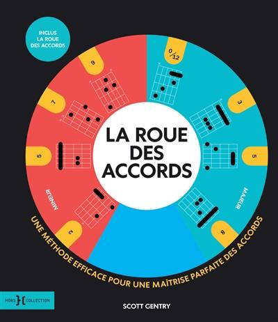 La roue des accords : manuel d'apprentissage rapide des accords de guitare : une méthode efficace pour une maîtrise parfaite des accords