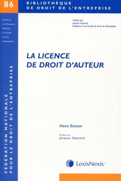 La licence de droit d'auteur