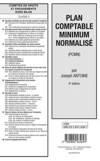 Plan comptable minimum normalisé (PCMN)