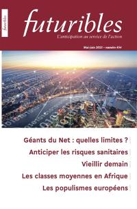 Futuribles 454, mai-juin 2023. Géants du Net : Quelles limites ? : Anticiper les risques sanitaires