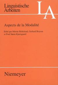 Aspects de la modalité