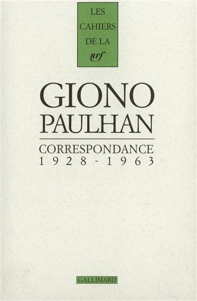 Correspondance 1928-1963