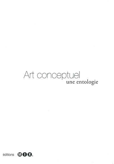 Art conceptuel : une entologie