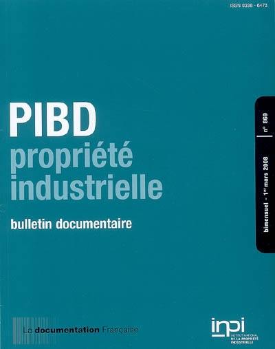 PIBD, n° 869