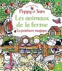 Les animaux de la ferme : la peinture magique