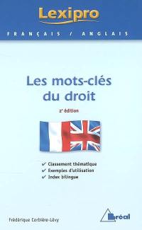 Les mots-clés du droit, français-anglais