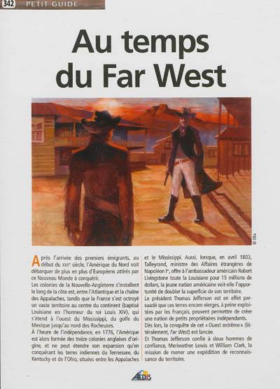 Au temps du Far West