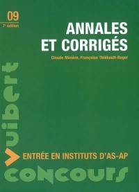 Annales et corrigés