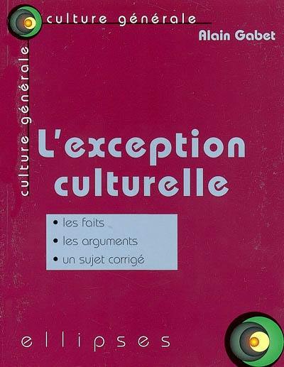 L'exception culturelle