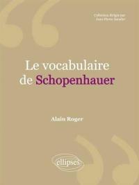 Le vocabulaire de Schopenhauer