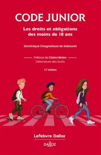 Code junior : les droits et obligations des moins de 18 ans