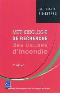 Méthodologie de recherche des causes d'incendie