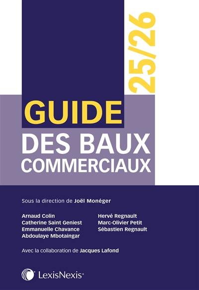 Guide des baux commerciaux 2025-2026