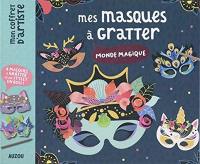 Mes masques à gratter : monde magique