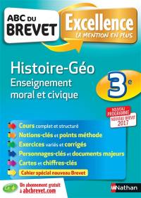 Histoire géographie, enseignement moral et civique : 3e