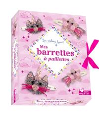 Mes barrettes à paillettes