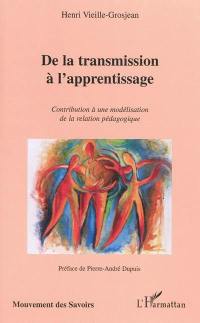 De la transmission à l'apprentissage : contribution à une modélisation de la relation pédagogique