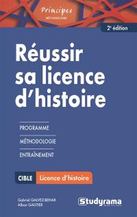 Réussir sa licence d'histoire : programme, méthodologie, entraînement