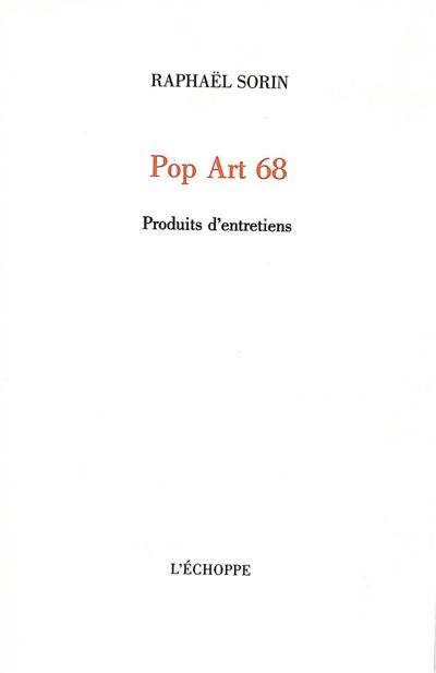 Pop Art 68 : produits d'entretiens