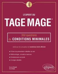 L'expert du Tage Mage : 350 questions de conditions minimales