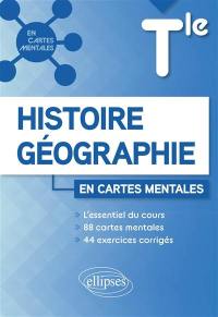 Histoire géographie terminale en cartes mentales