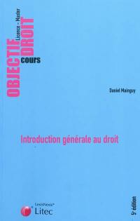 Introduction générale au droit