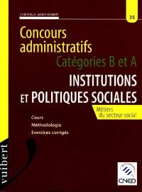 Institutions et politiques sociales