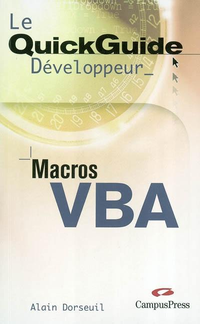 Macros VBA