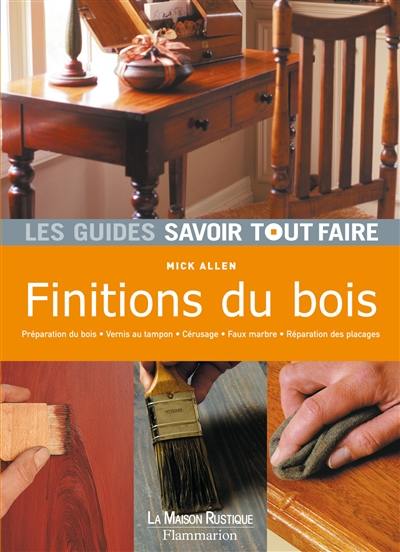 Guide des finitions du bois