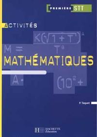 Activités mathématiques, 1re STT