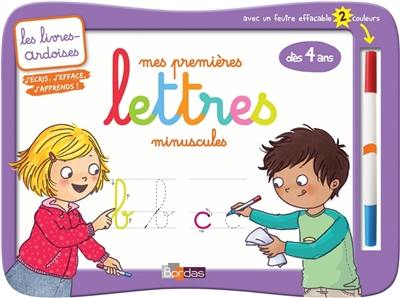 Mes premières lettres minuscules, dès 4 ans