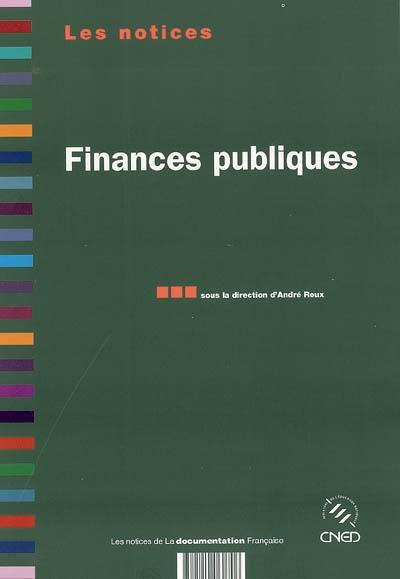 Finances publiques