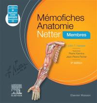 Mémofiches anatomie Netter : membres