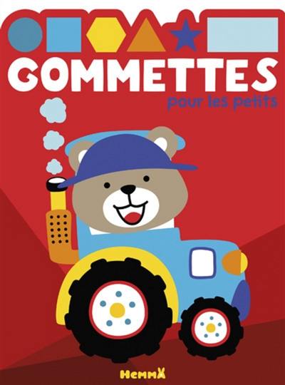 Gommettes pour les petits : tracteur