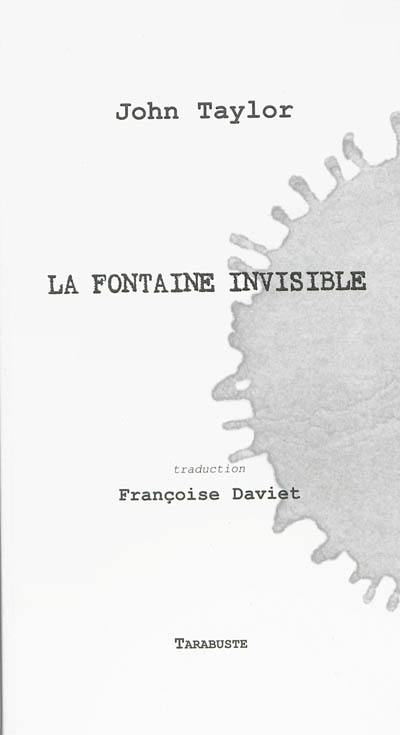 La fontaine invisible