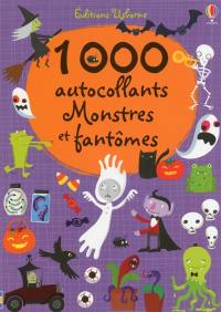 1.000 autocollants monstres et fantômes