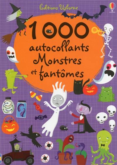 1.000 autocollants monstres et fantômes